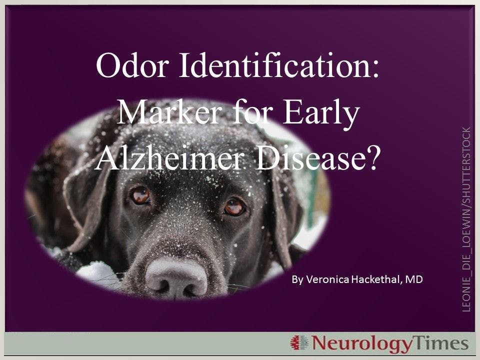 Odor Identification: Marker for Early Alzheimer Disease?