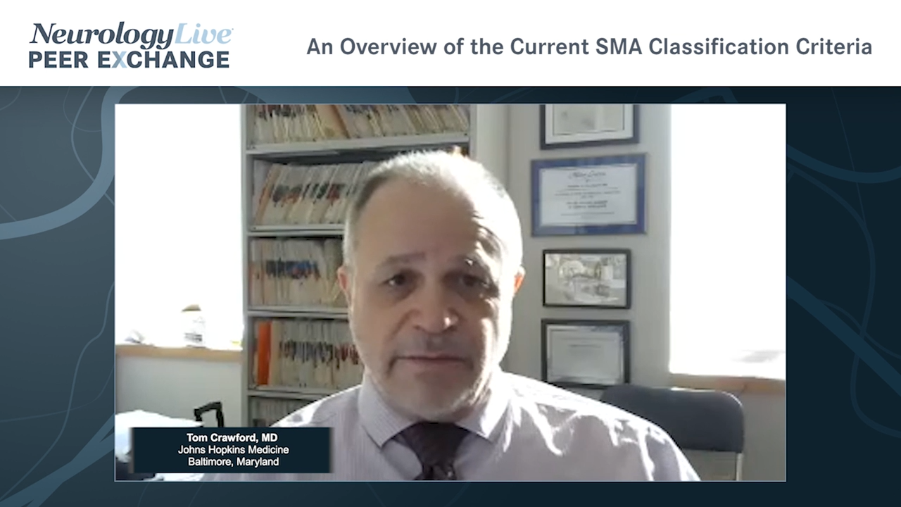 An Overview of the SMA Classification Criteria
