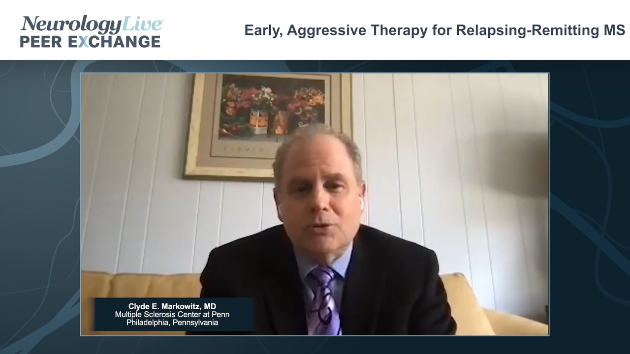 Early, Aggressive Therapy for Relapsing-Remitting MS 
