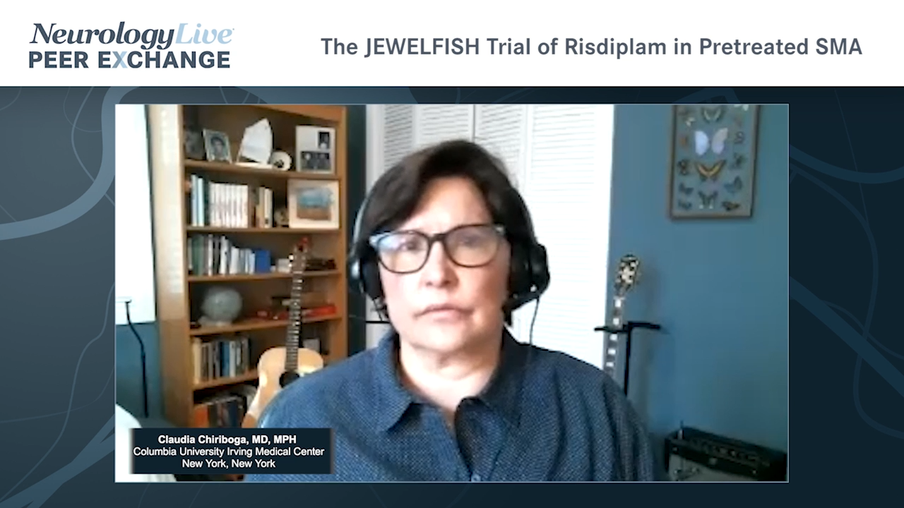 The JEWELFISH Trial of Risdiplam in Pretreated SMA 