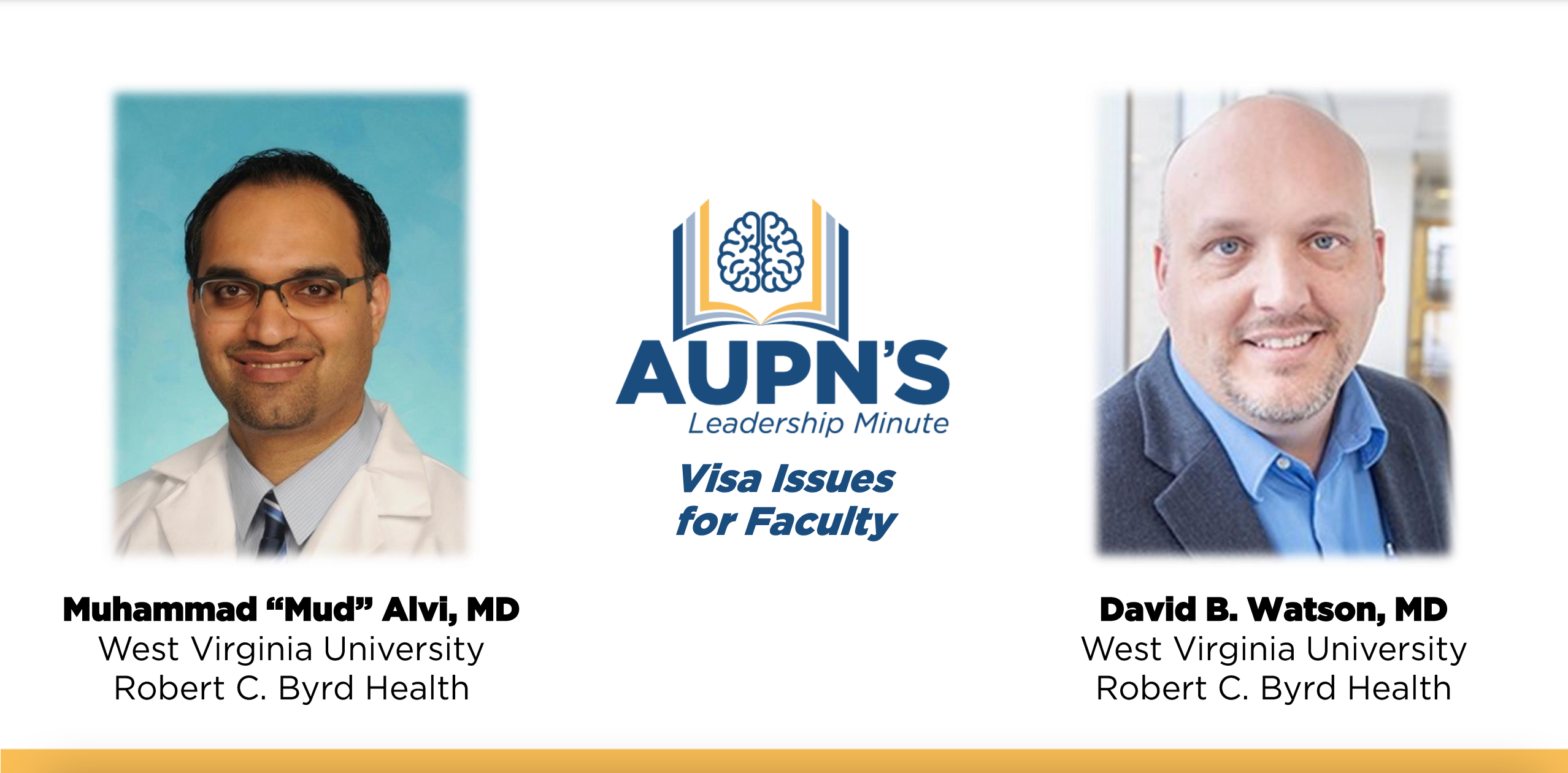 AUPN Leadership Minute Episode 38: Visa Issues for Faculty