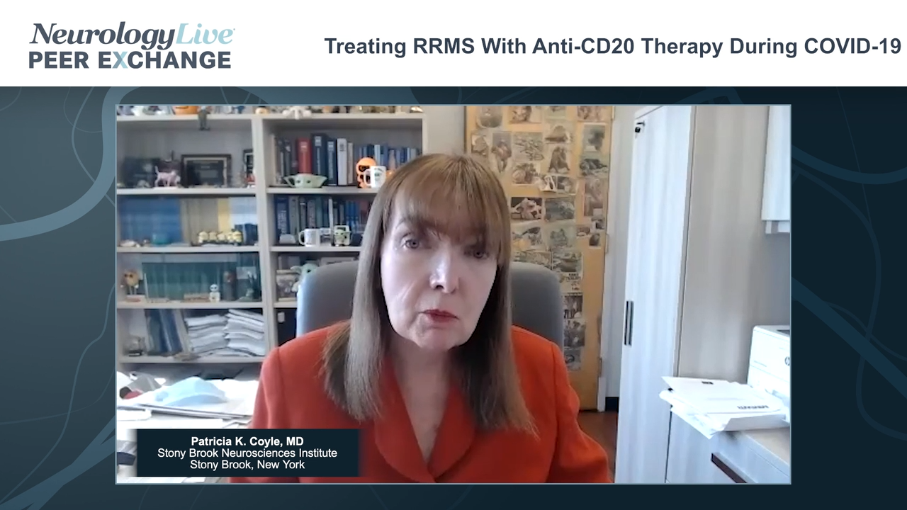 Treating RRMS With Anti-CD20 Therapy During COVID-19 
