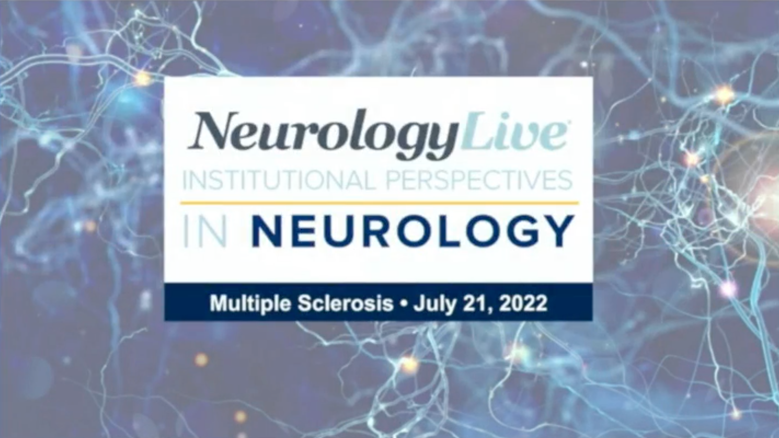 Institutional Perspectives in Neurology, Chaired by Annette Okai, MD