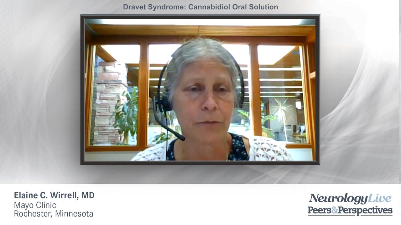 Dravet Syndrome: Cannabidiol Oral Solution 