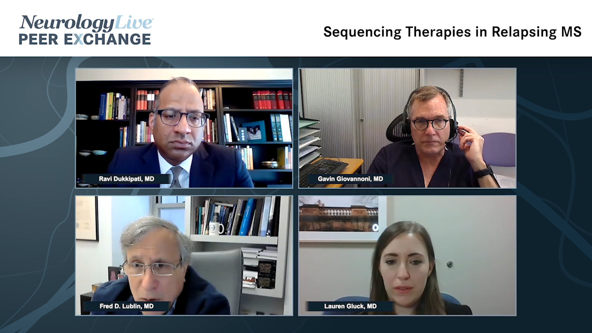 Sequencing Therapies in Relapsing MS 