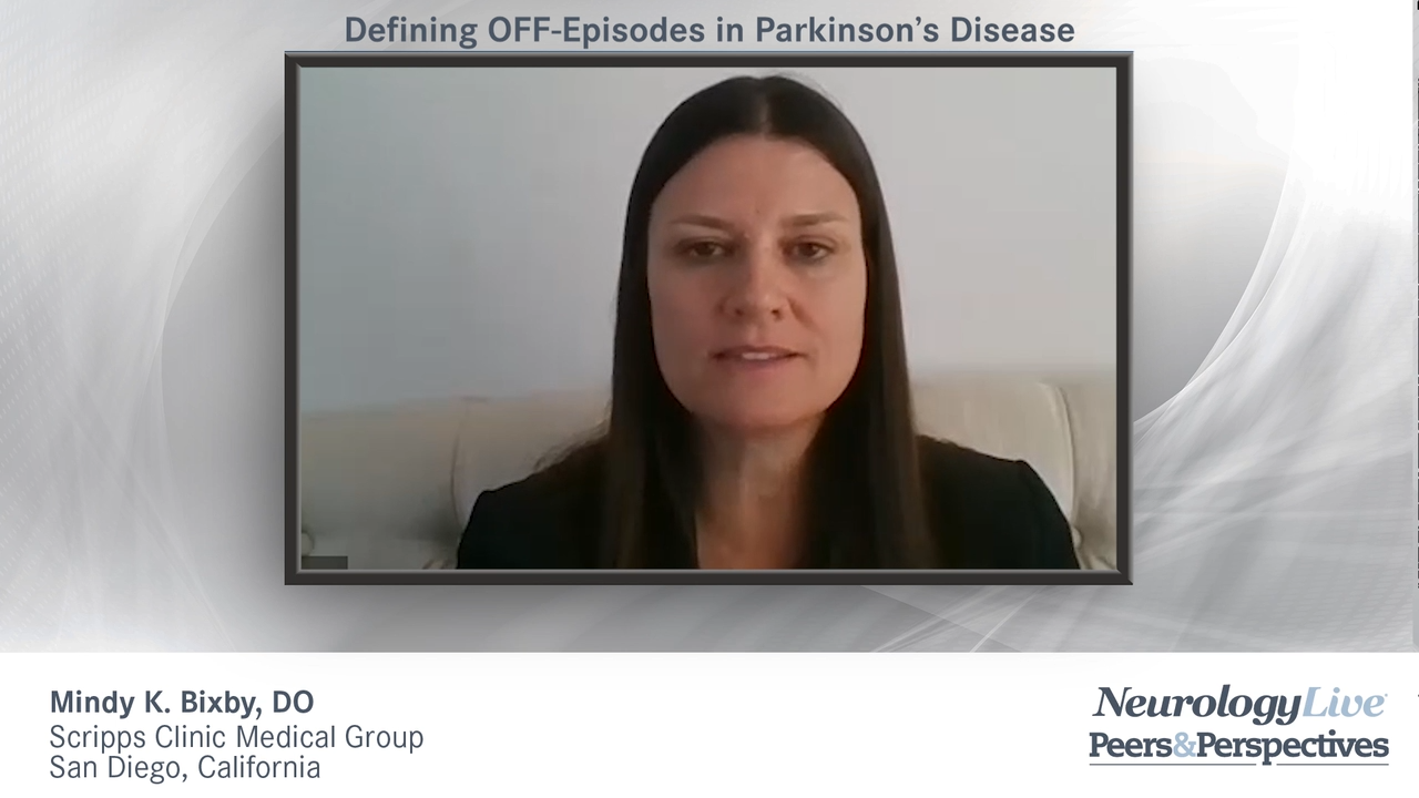 Defining OFF Episodes in Parkinson’s Disease 