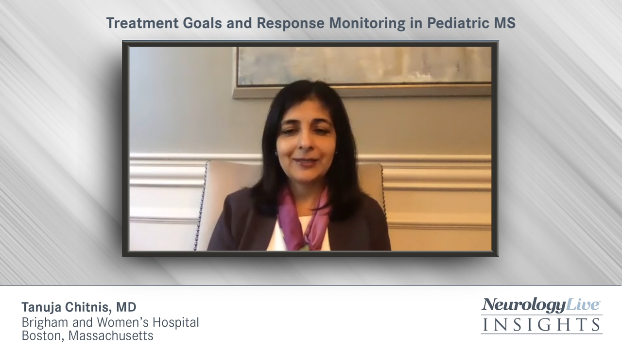 Treatment Goals and Response Monitoring in Pediatric MS 