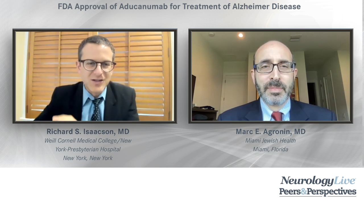 FDA Approval of Aducanumab for Treatment of Alzheimer Disease 