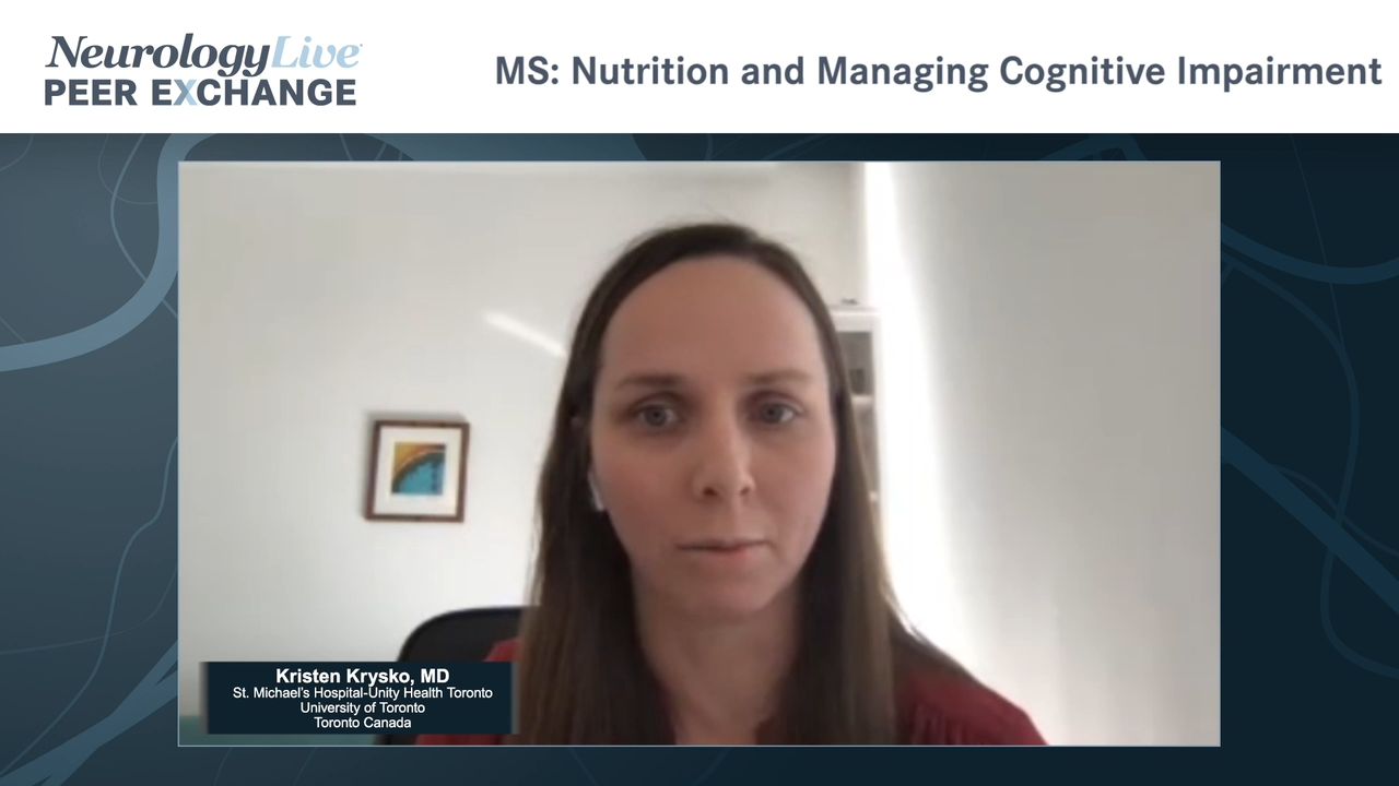 MS: Nutrition and Managing Cognitive Impairment  