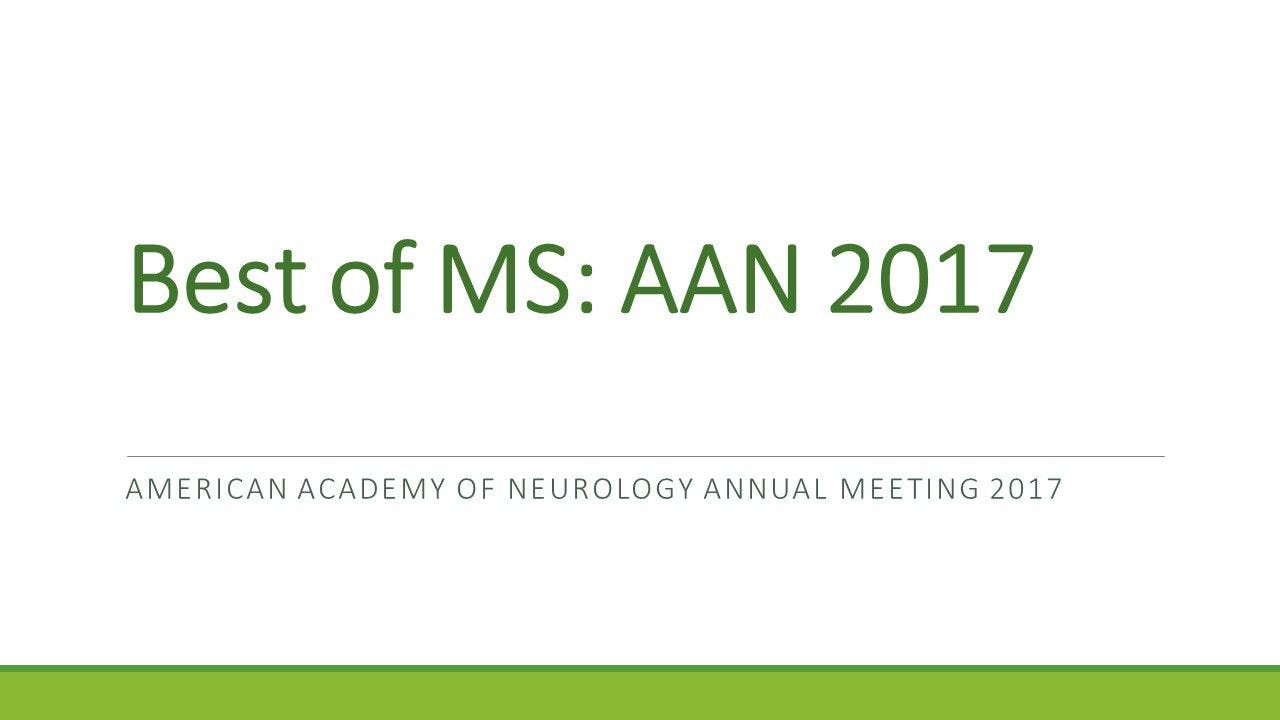 Best of MS: AAN 2017