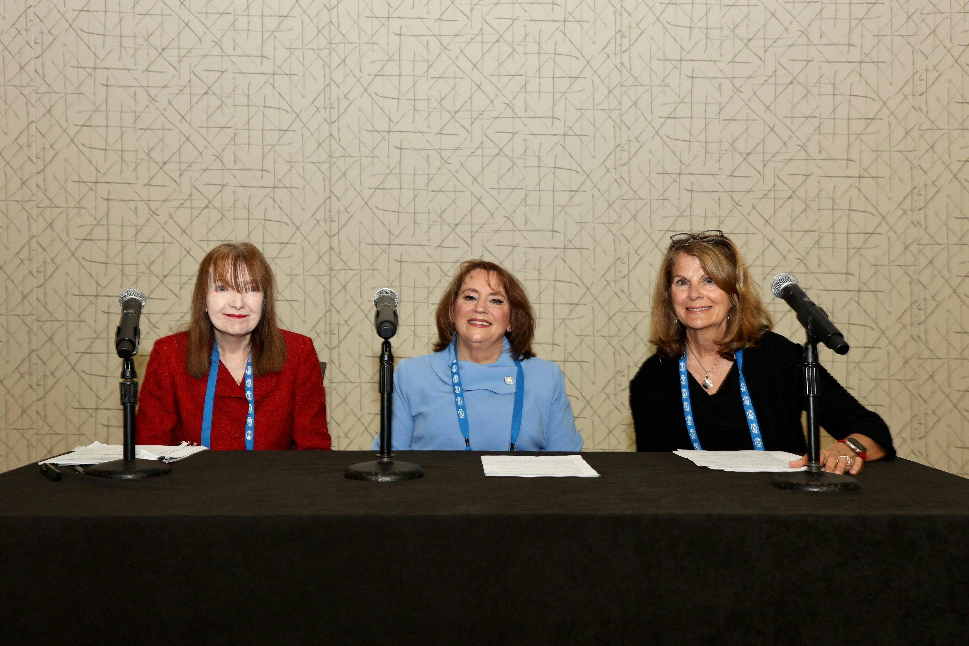 From left: Patricia Coyle, MD; Patricia Melville, NP-C, CCRC, MSCN; and Marijean Buhse, PhD, NP-BC, MSCN.
Image courtesy: Shmulik Almany