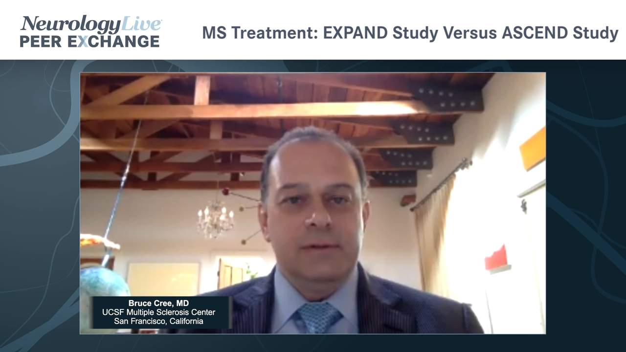 MS Treatment: EXPAND Study Versus ASCEND Study 