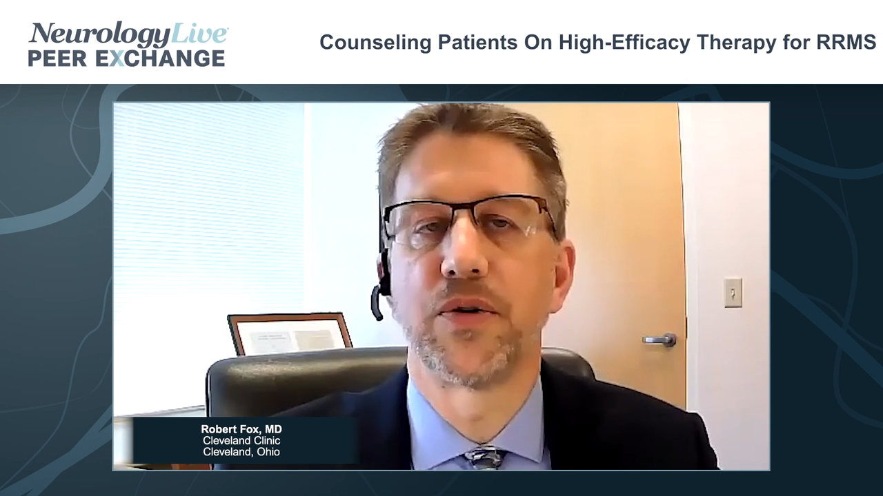 Counseling Patients On High-Efficacy Therapy for RRMS 