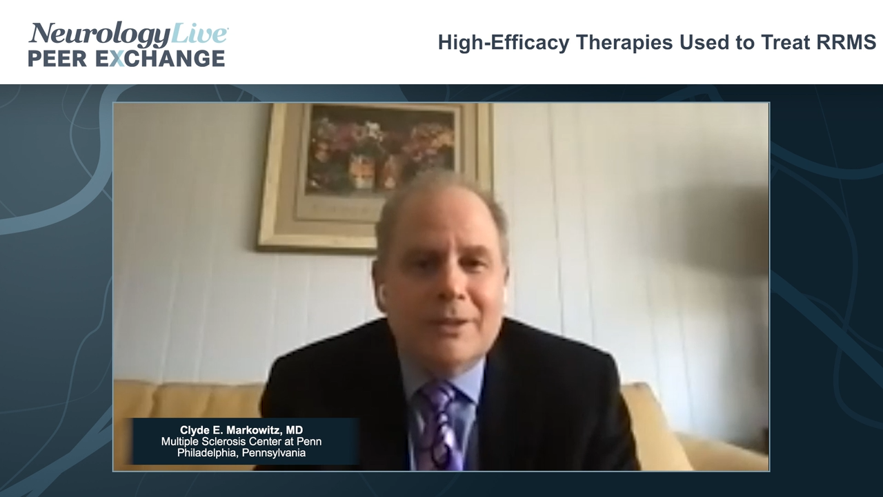 High-Efficacy Therapies Used to Treat RRMS 