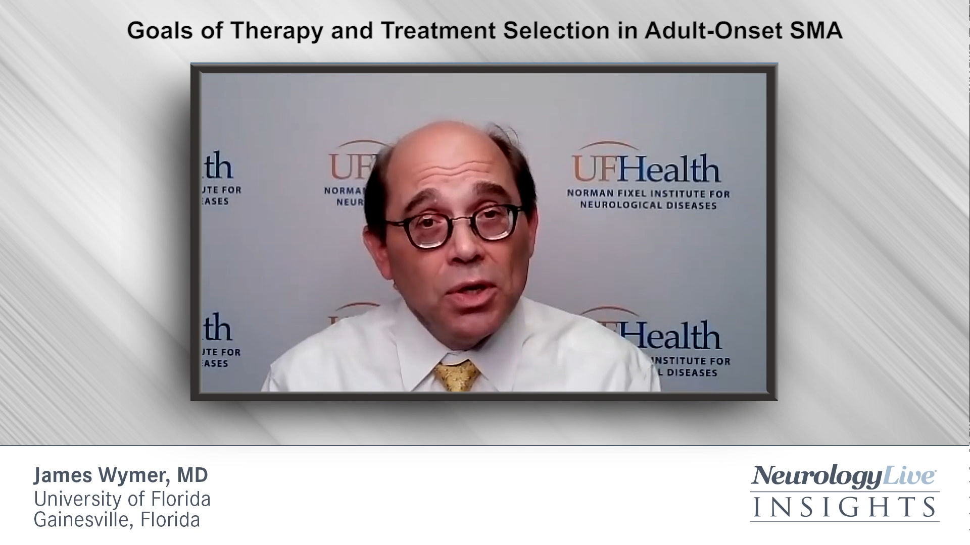 Goals of Therapy and Treatment Selection in Adult-Onset SMA 