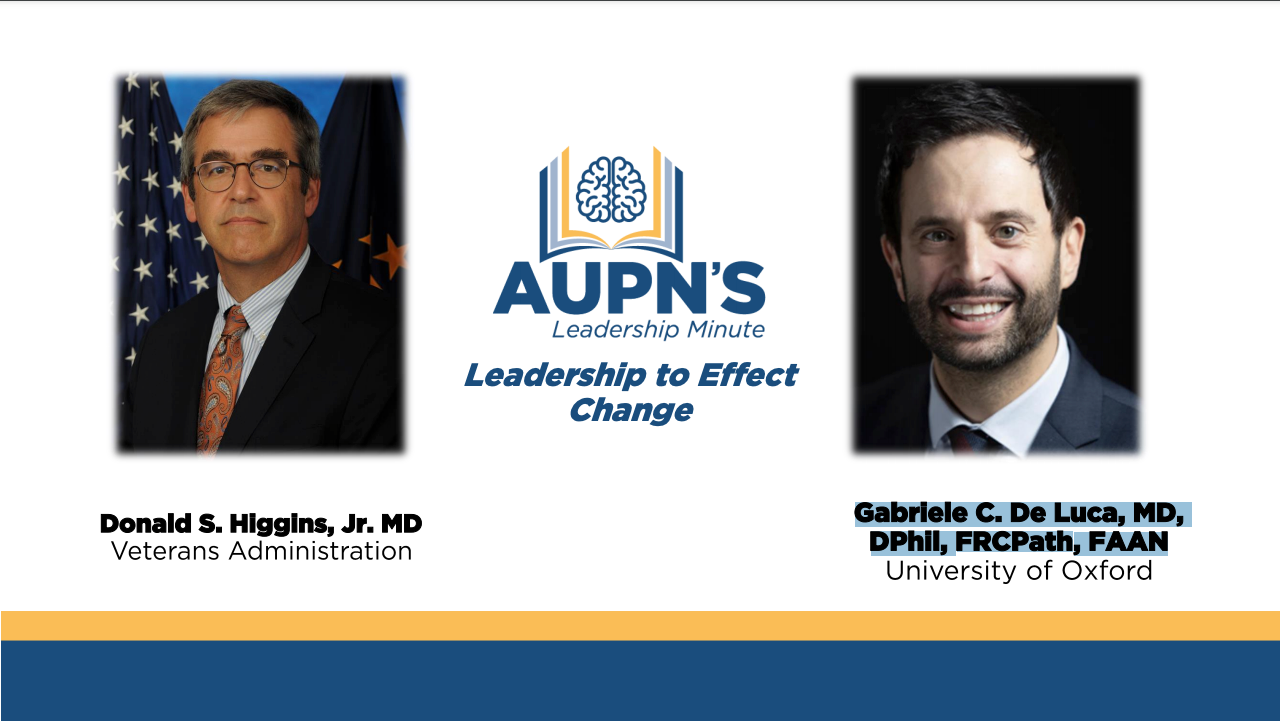 AUPN Leadership Minute Episode 28: Leadership to Effect Change