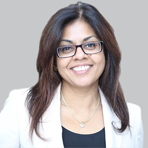 Maha Radhakrishnan, MD, chief medical officer, Biogen